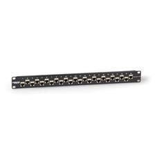 Black Box CAT6A 24 PORT FEEDTHRU PANEL C6AFP70S-24