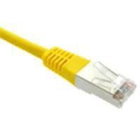 Black Box CAT6A S/FTP PATCH CABLE CAT6A-YEL-1M
