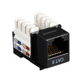 Black Box CAT6 KEYSTONE JACK BLACK CAT6J-BK