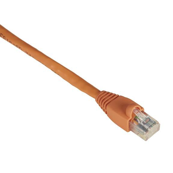 Black Box CAT6 SNAGLESS ORANGE 10FT EVNSL649-0010