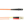 Black Box 62.5 MM FO PATCH CABLE DUPLX, FOCMR62-015M-LCMT-OR