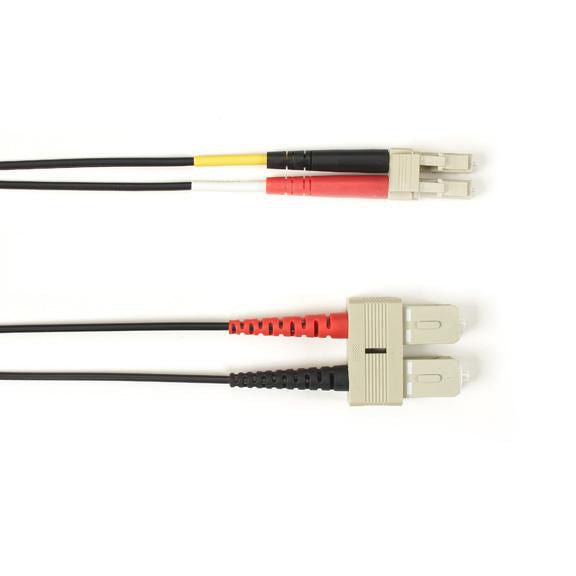 Black Box OM4 MM FO PATCH CABLE DUPLX, FOLZHM4-003M-SCLC-BK