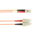 Black Box OM4 MM FO PATCH CABLE DUPLX, FOLZHM4-003M-SCLC-OR