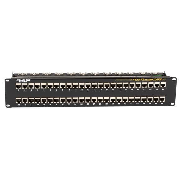 Black Box CAT6 FEED THROUGH SHIELDED 48 JPM816A