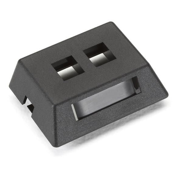 Black Box MOD FURN FACEPLATE 2 PORT WPT459-MF