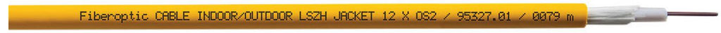 Lanview LVO232550-100 Cable de fibra óptica e InfiniBand 100 m Amarillo