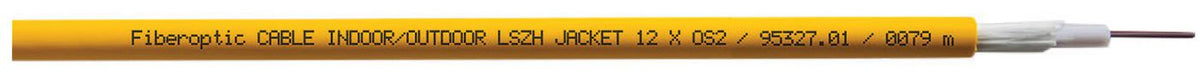Lanview LVO232552-500 Cable de fibra óptica e InfiniBand 500 m Amarillo
