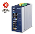 Planet IP30 Industrial L2+/L4 8-Port IGS-5225-8P2S2X