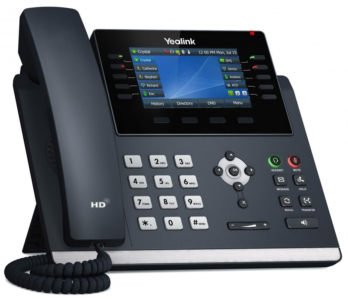 Yealink SIP-T46U teléfono IP Gris LCD Wifi