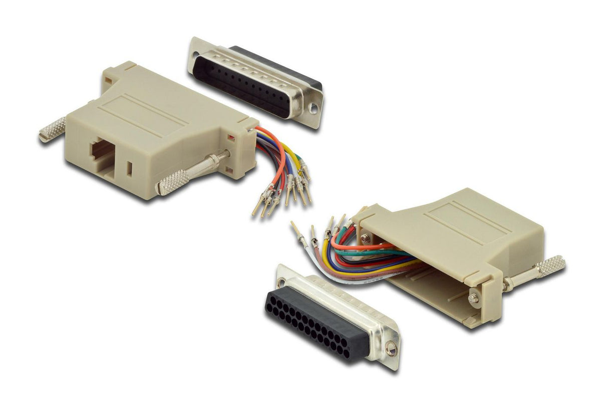 Digitus Adapter, DB25, RJ45, Modular AK-610518-000-I