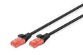 Digitus CAT 6, U-UTP patch cord, PVC DK-1612-010/BL