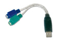 Digitus USB to PS/2 Adaptor, 2 X DA-70118