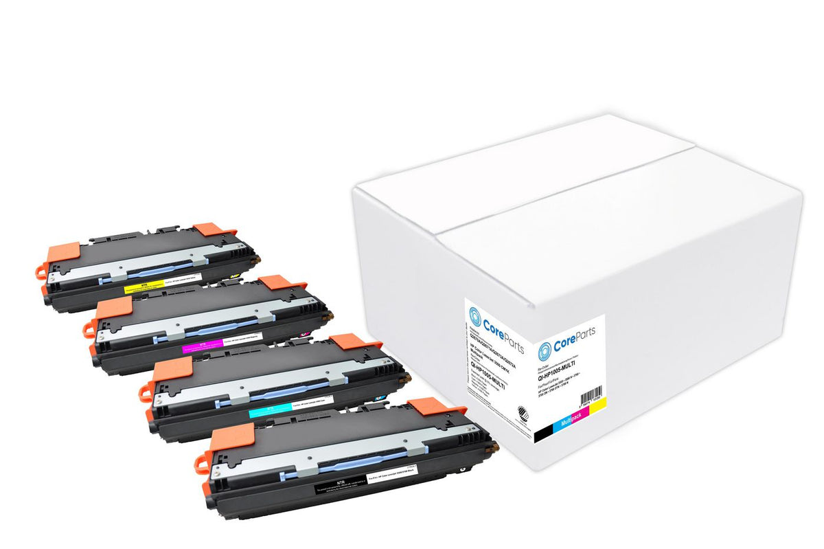 CoreParts QI-HP1005-MULTI cartucho de tóner 4 pieza(s) Original Negro
