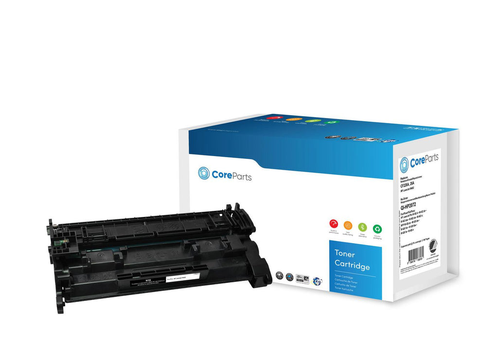 CoreParts QI-HP2072 cartucho de tóner 1 pieza(s) Compatible Negro