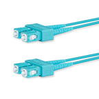 Lanview LVO231302 Cable de fibra óptica e InfiniBand 2 m SC Color aguamarina