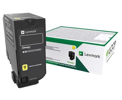 Lexmark TONER RETURN OPEN YELLOW CRTG 75B20Y0