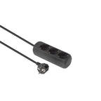 Microconnect GRU0035B base múltiple 5 m 3 salidas AC Interior Negro