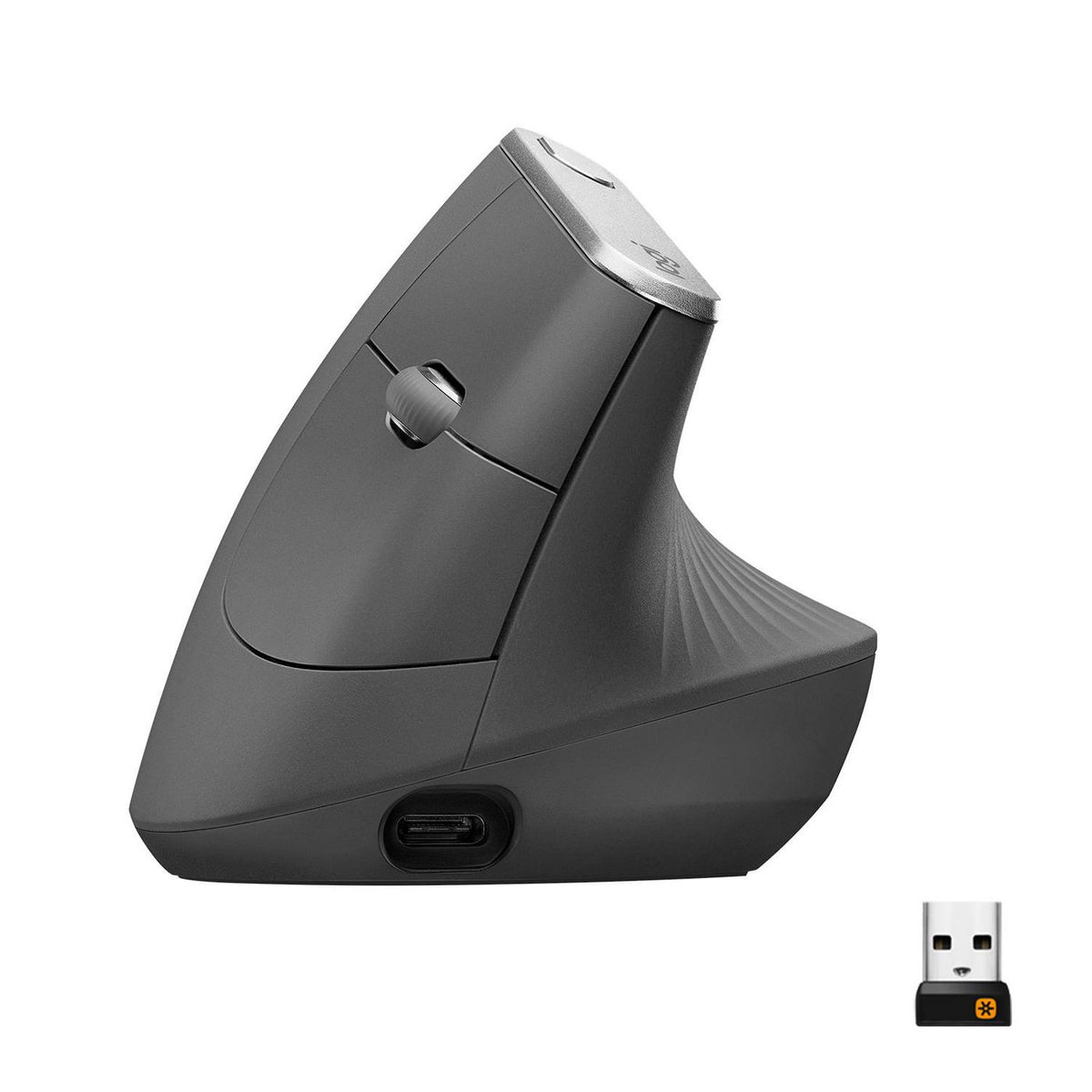 Logitech MX Vertical ratón Oficina Mano derecha RF Wireless + Bluetooth Óptico 4000 DPI