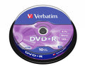 Verbatim DVD+R Matt Silver 4,7 GB 10 pieza(s)