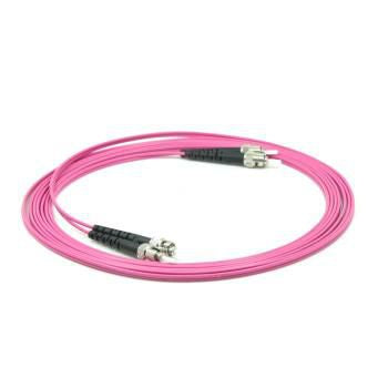 Microconnect FIB112001-4 Cable de fibra óptica e InfiniBand 1 m ST Verde