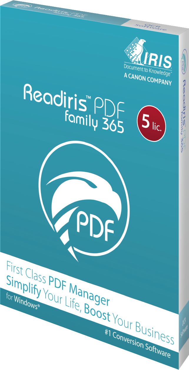I.R.I.S. Readiris PDF Family 365 462187