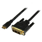StarTech.com HDCDVIMM1M adaptador de cable de vídeo Mini-HDMI Negro
