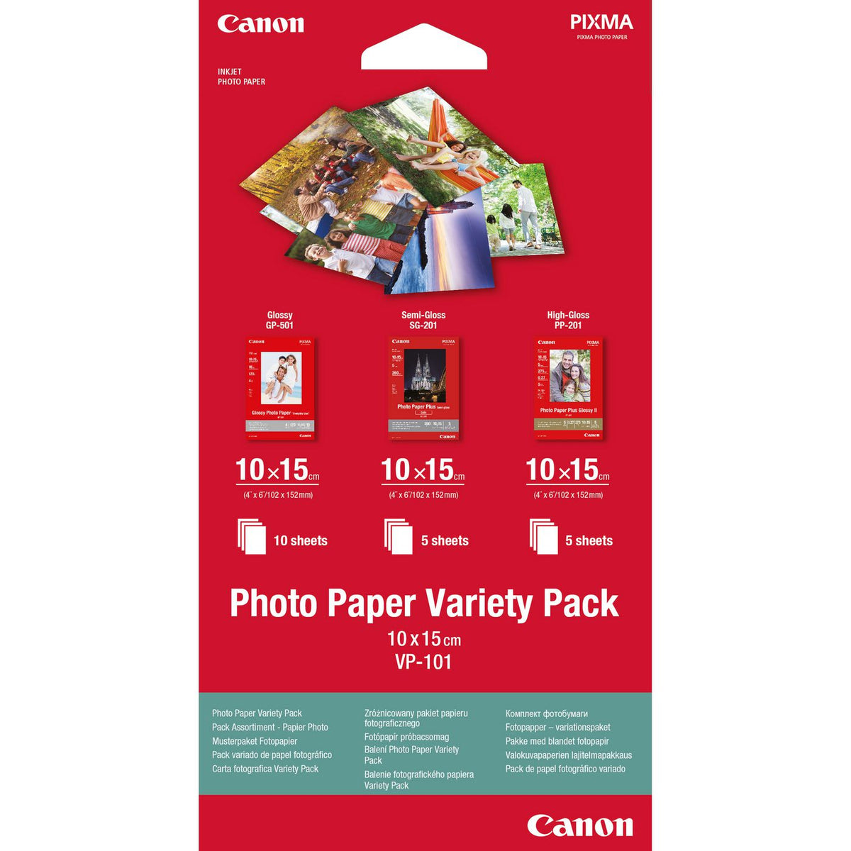 Canon 0775B078 papel fotográfico