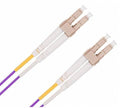 SilverNet SIL-FPL-1M-LC-VT Cable de fibra óptica e InfiniBand 2x LC Violeta