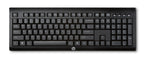 HP K2500 Wireless Keyboard teclado Hogar RF inalámbrico Negro