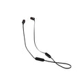 JBL Tune 125 Auriculares Inalámbrico Dentro de oído, Banda para cuello Llamadas/Música USB Tipo C Bluetooth Negro