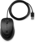 HP USB Fingerprint Mouse ratón Ambidextro USB tipo A 1600 DPI