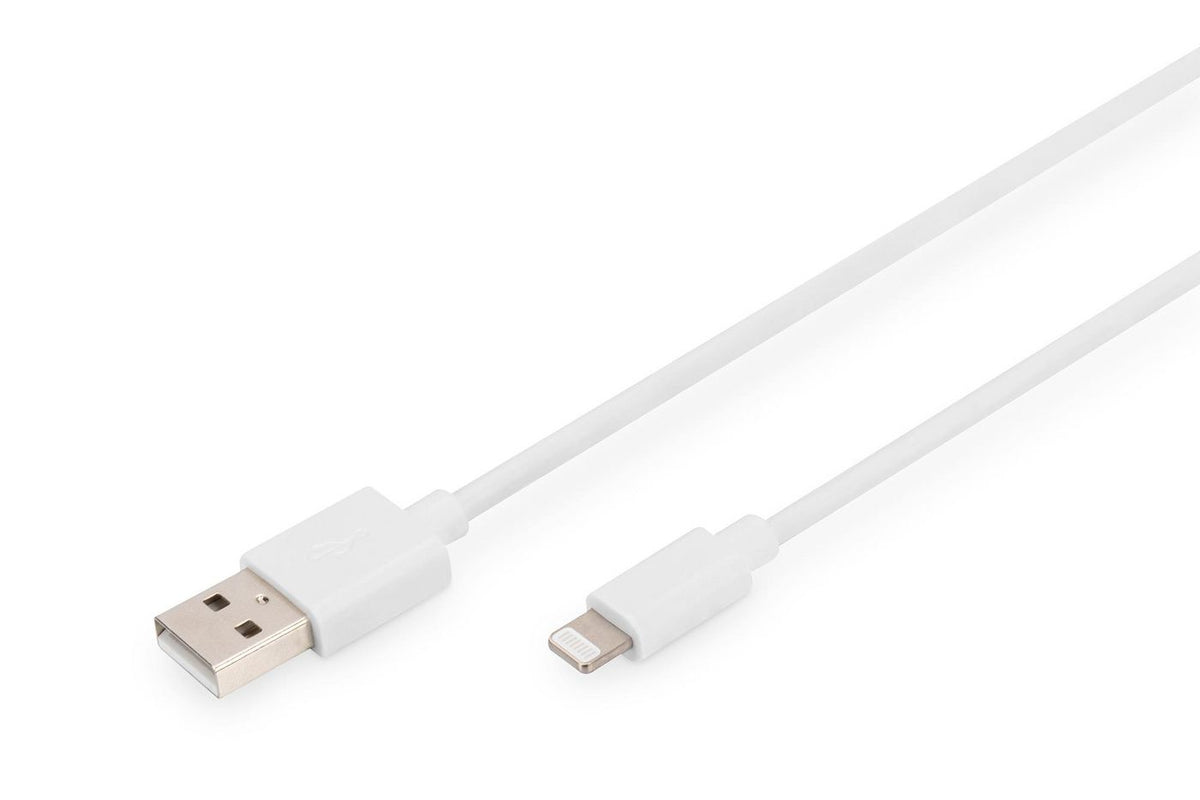 Digitus Charger/data cable, Lightning DB-600106-010-W