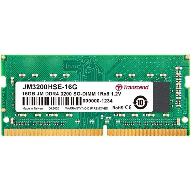 Transcend JetRam 16GB DDR4-3200 SO-DIMM JM3200HSE-16G