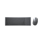 DELL KM7120W teclado Ratón incluido Oficina RF Wireless + Bluetooth Gris, Titanio