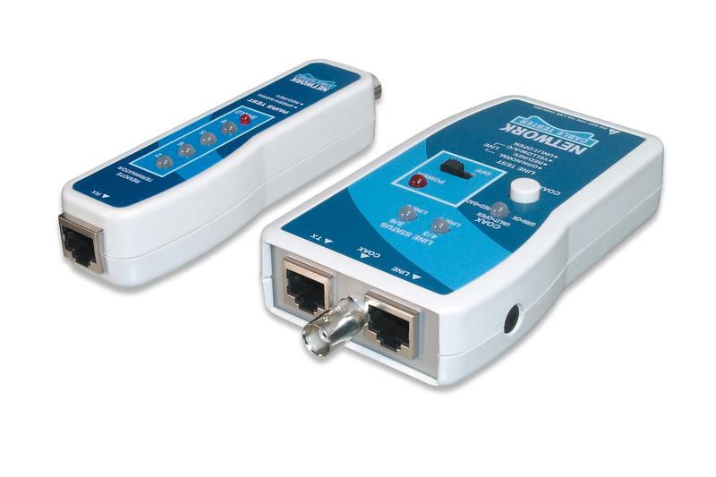 Digitus Cable Tester, TP + Coax, RJ45 ACT-LAN-CT
