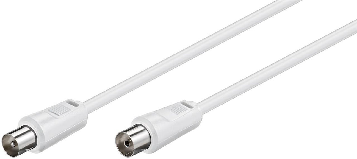 Microconnect COAX075W cable coaxial 7,5 m Blanco