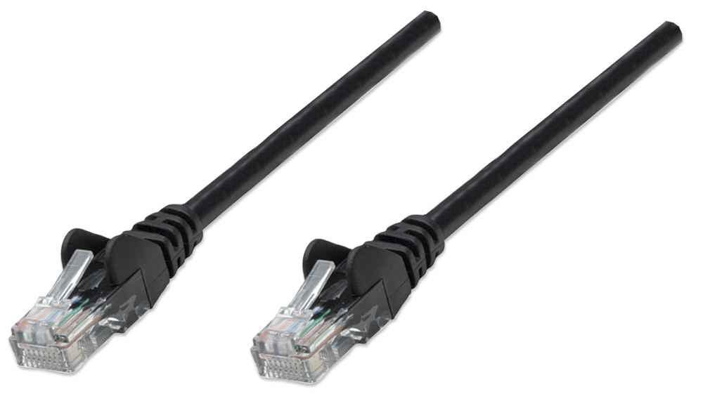 Intellinet 318143 cable de red Negro 0,5 m U/UTP (UTP)