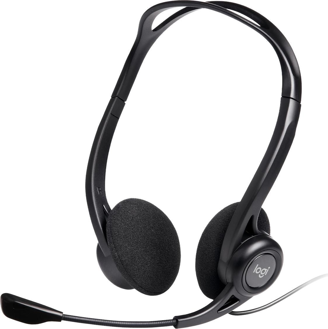 Logitech 960 USB Auriculares Alámbrico Diadema Llamadas/Música USB tipo A Negro