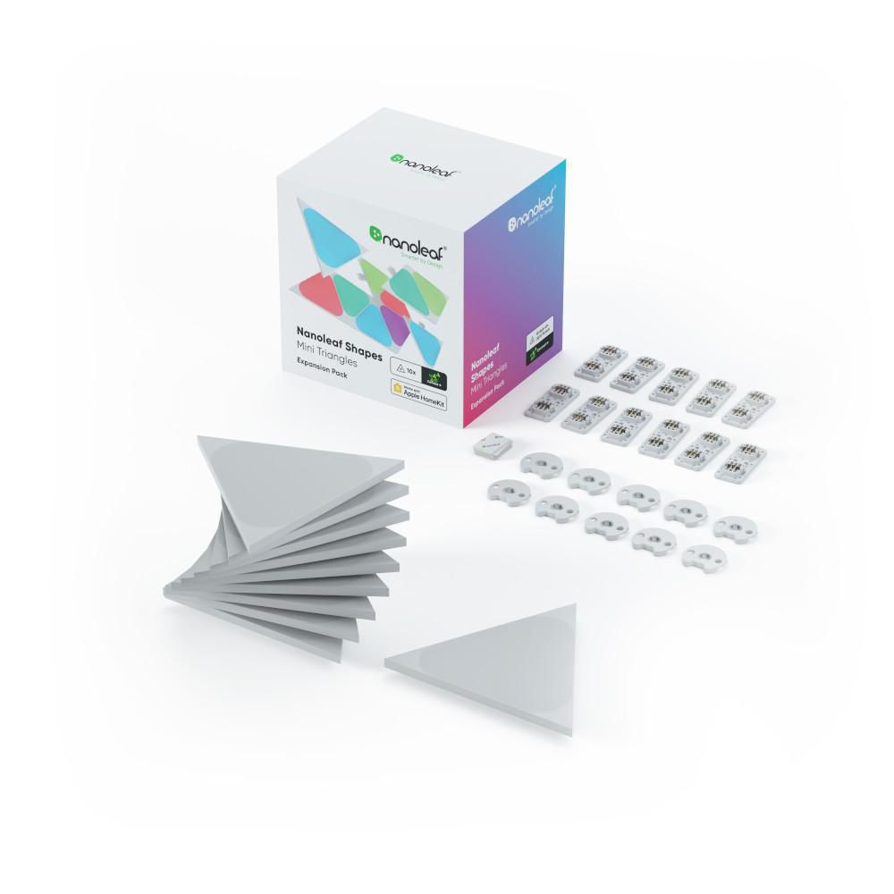 Nanoleaf Shapes Triangles Mini NL48-1001TW-10PK