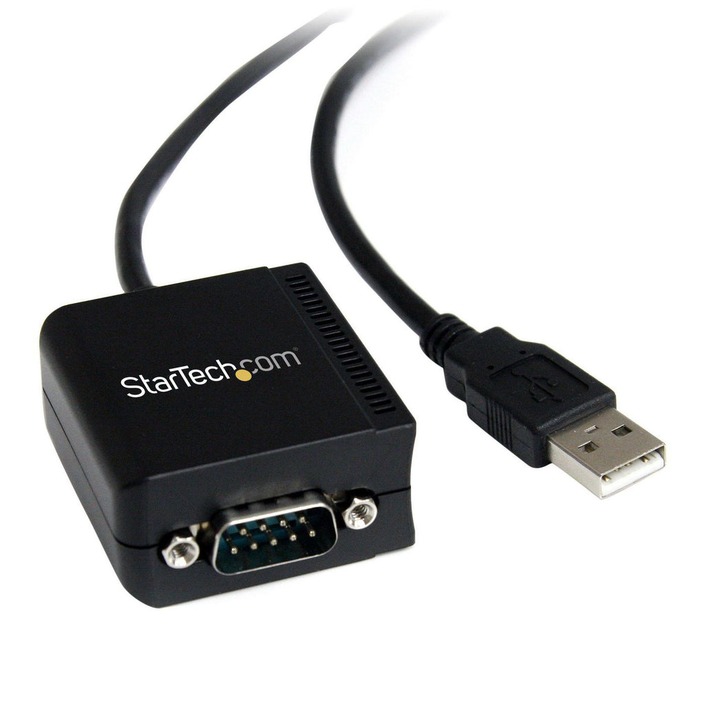 StarTech.com ICUSB2321FIS cambiador de género para cable DB-9 Negro