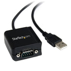 StarTech.com ICUSB2321FIS cambiador de género para cable DB-9 Negro