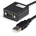 StarTech.com ICUSB422 cambiador de género para cable DB9 M USB-A FM Negro