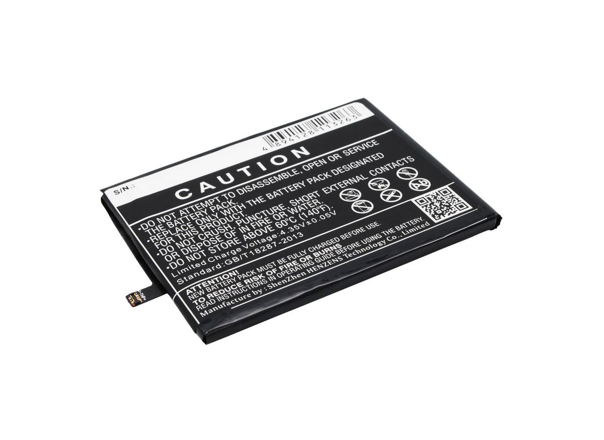 CoreParts MOBX-BAT-WKF200SL recambio del teléfono móvil Batería Negro