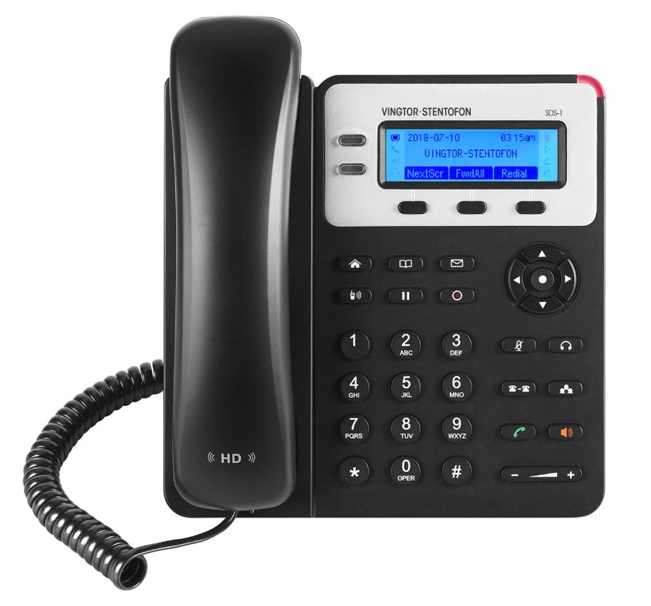 Zenitel SDS-1 - SIP Desk Station-1 1490000010