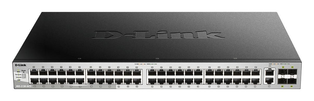 D-Link DGS-3130-54TS/E switch Gestionado L3 Gigabit Ethernet (10/100/1000) Gris
