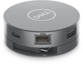 DELL DA305 Alámbrico USB 3.2 Gen 2 (3.1 Gen 2) Type-C Plata