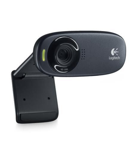Logitech 960-000585 cámara web 1280 x 720 Pixeles USB Negro