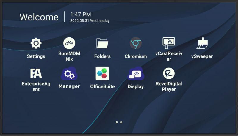 Viewsonic CDE8630 pantalla de señalización Pantalla plana para señalización digital 2,18 m (86") LCD 450 cd / m² 4K Ultra HD Negro Procesador incorporado Android 11 24/7