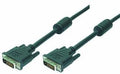 LogiLink 5m DVI-D cable DVI Negro