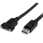 StarTech.com DPPNLFM3PW cable DisplayPort 0,9 m Negro